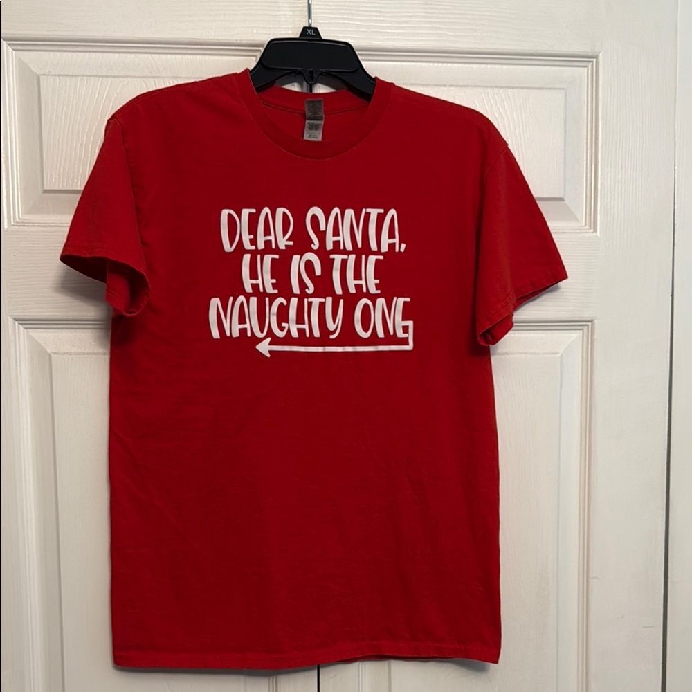Red Graphic T-Shirt - Fun Holiday Design